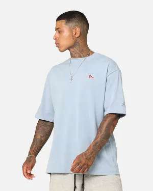 Jordan Brand Sneaker Patch Crew T-Shirt Blue Grey