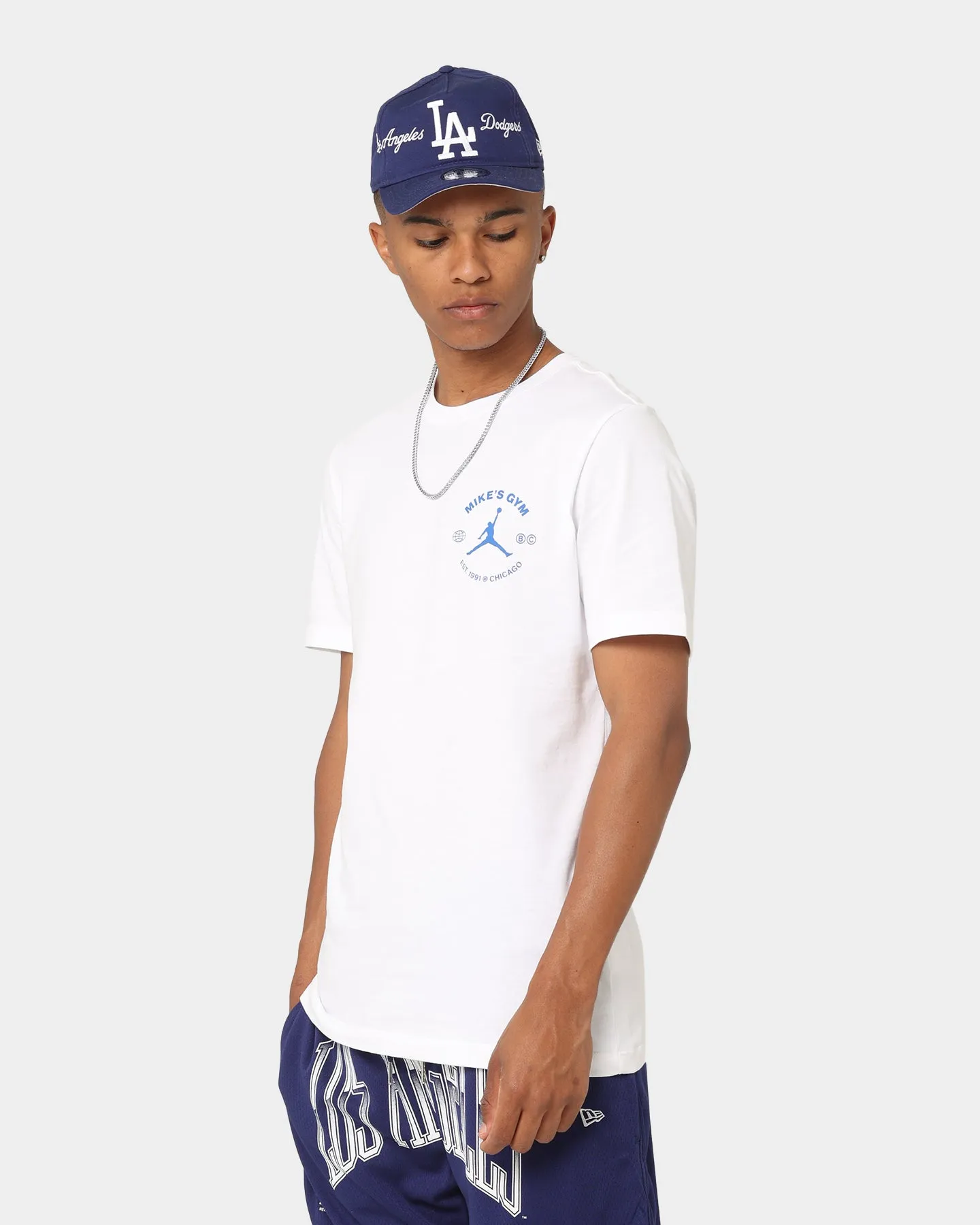 Jordan Dri-FIT Sport Breakfast Club Graphic T-Shirt Hyper Royal/ White