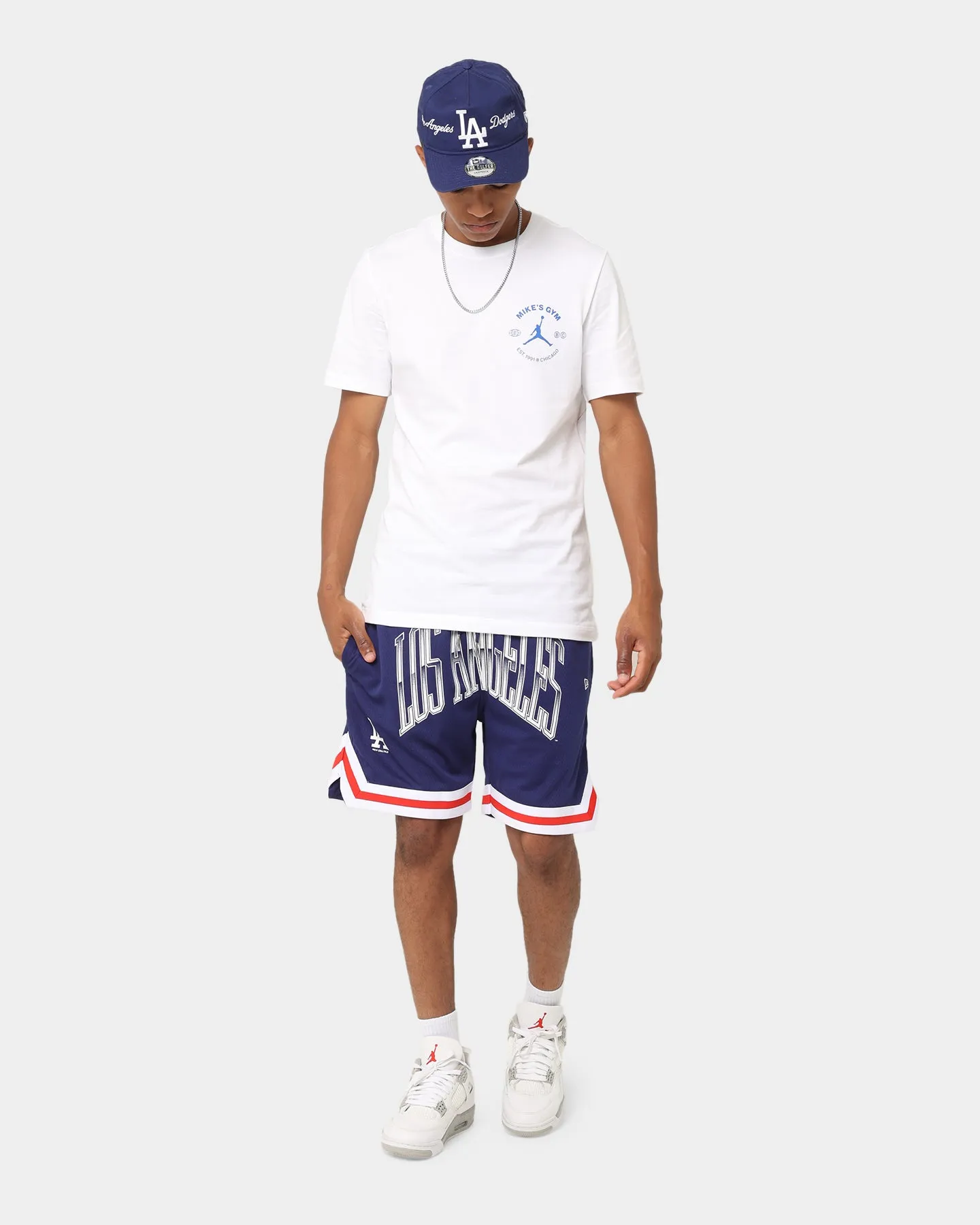 Jordan Dri-FIT Sport Breakfast Club Graphic T-Shirt Hyper Royal/ White