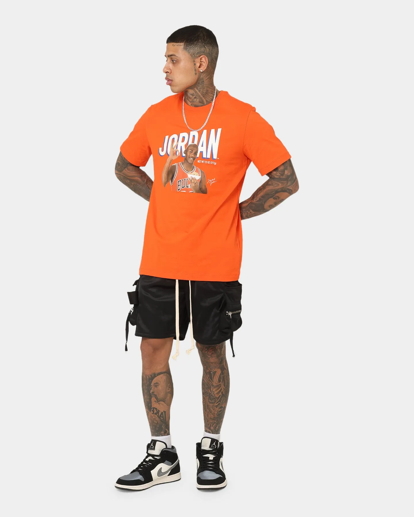 Jordan Flight MVP Photo T-Shirt Rush Orange