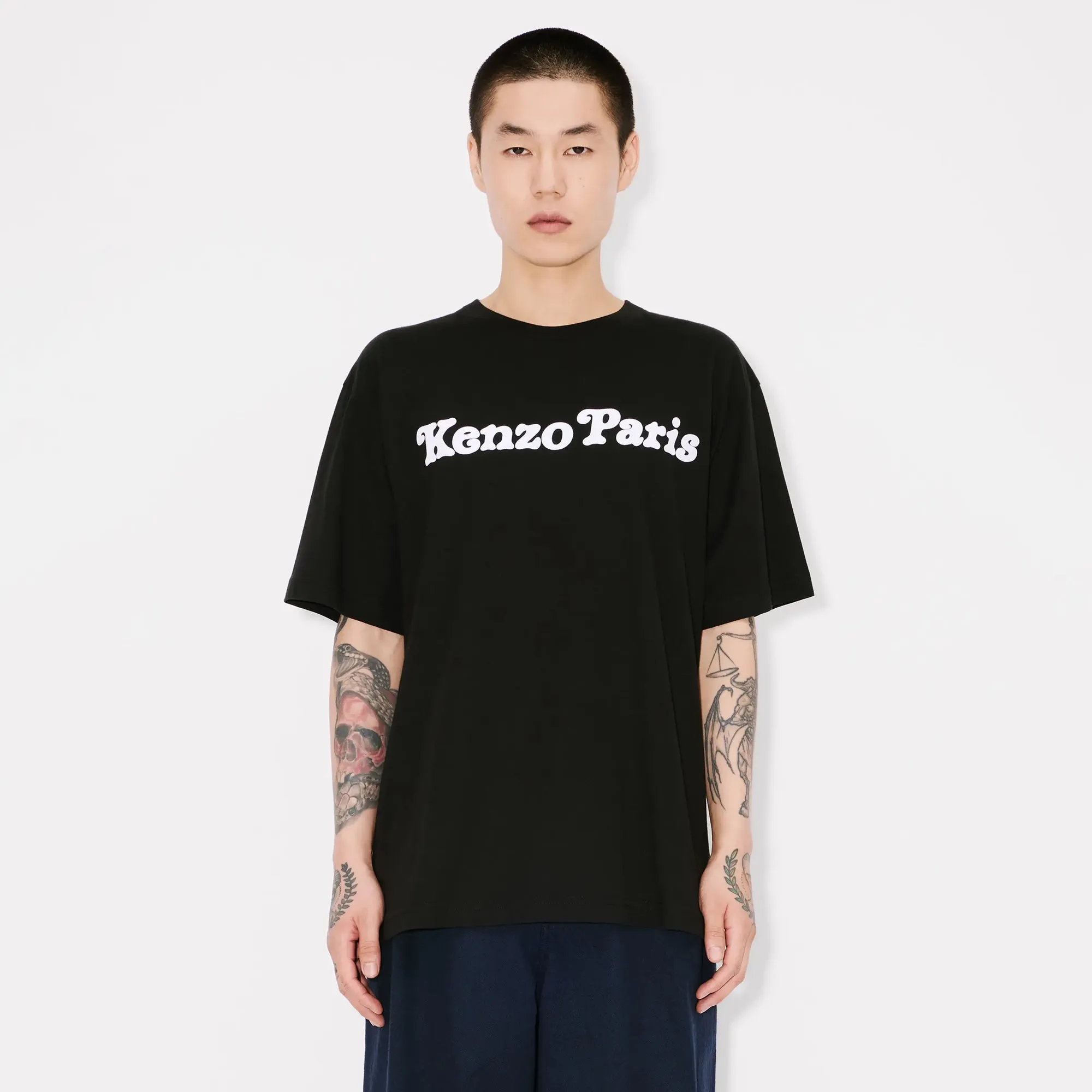 Kenzo Verdy Collection Oversize T-Shirt Black FF55TS4994SG.99J