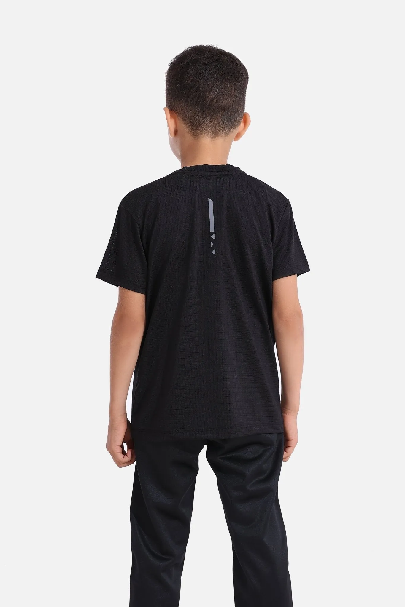 Kids Black Nimble T-Shirt
