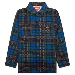 Kids Explore L/S Woven - Plaid