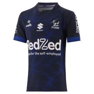 Kid's NRL Melbourne Storm 2025 Navy Training Tee