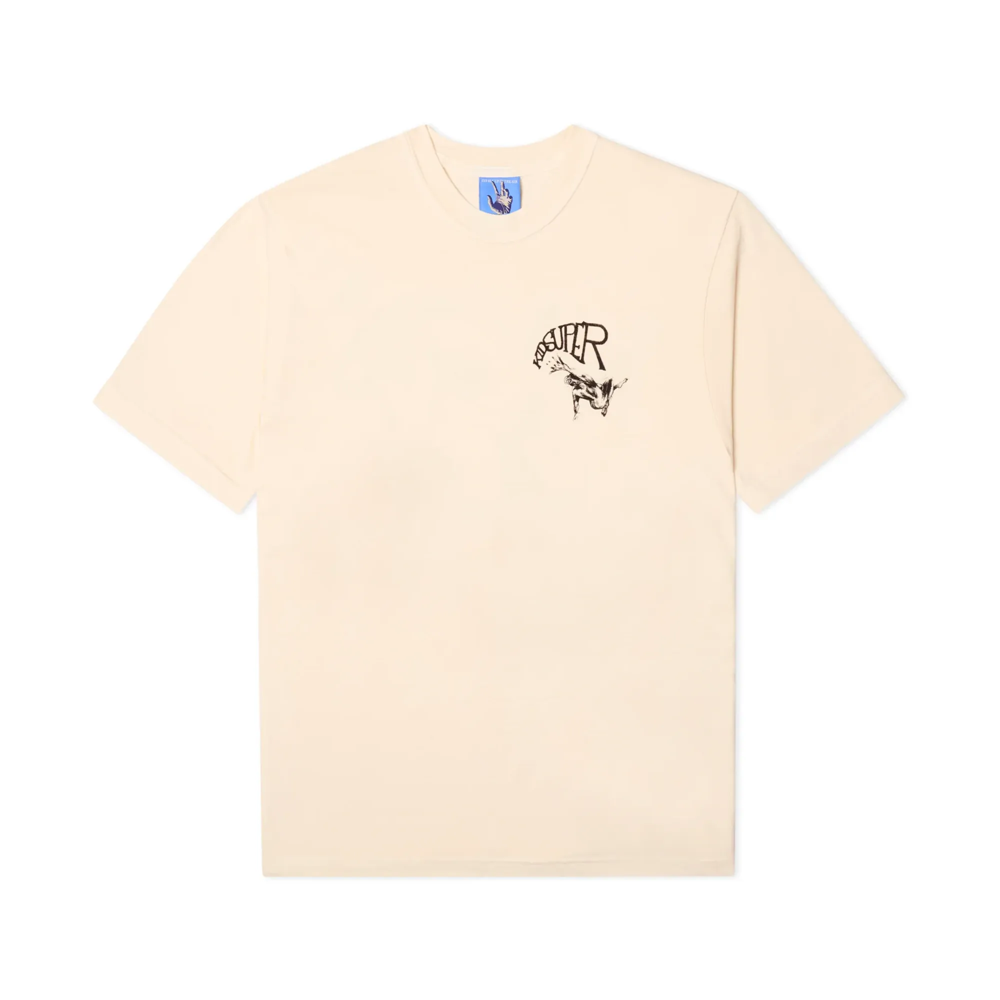 Kidsuper Trapeze Women Tee Cream  SS25-TEE-11