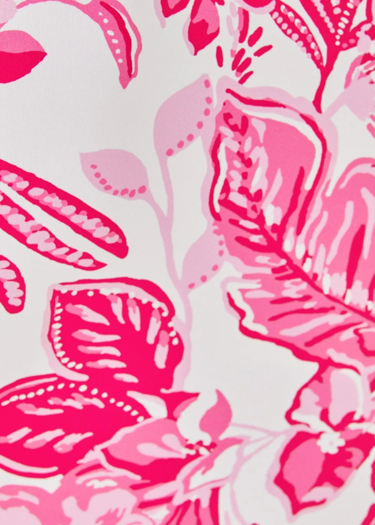 Lilly Pulitzer x GARDE-COTE - Short-Sleeve Stretch Top with Exclusive Lilly Print (SOLEIL ROSE PINK)