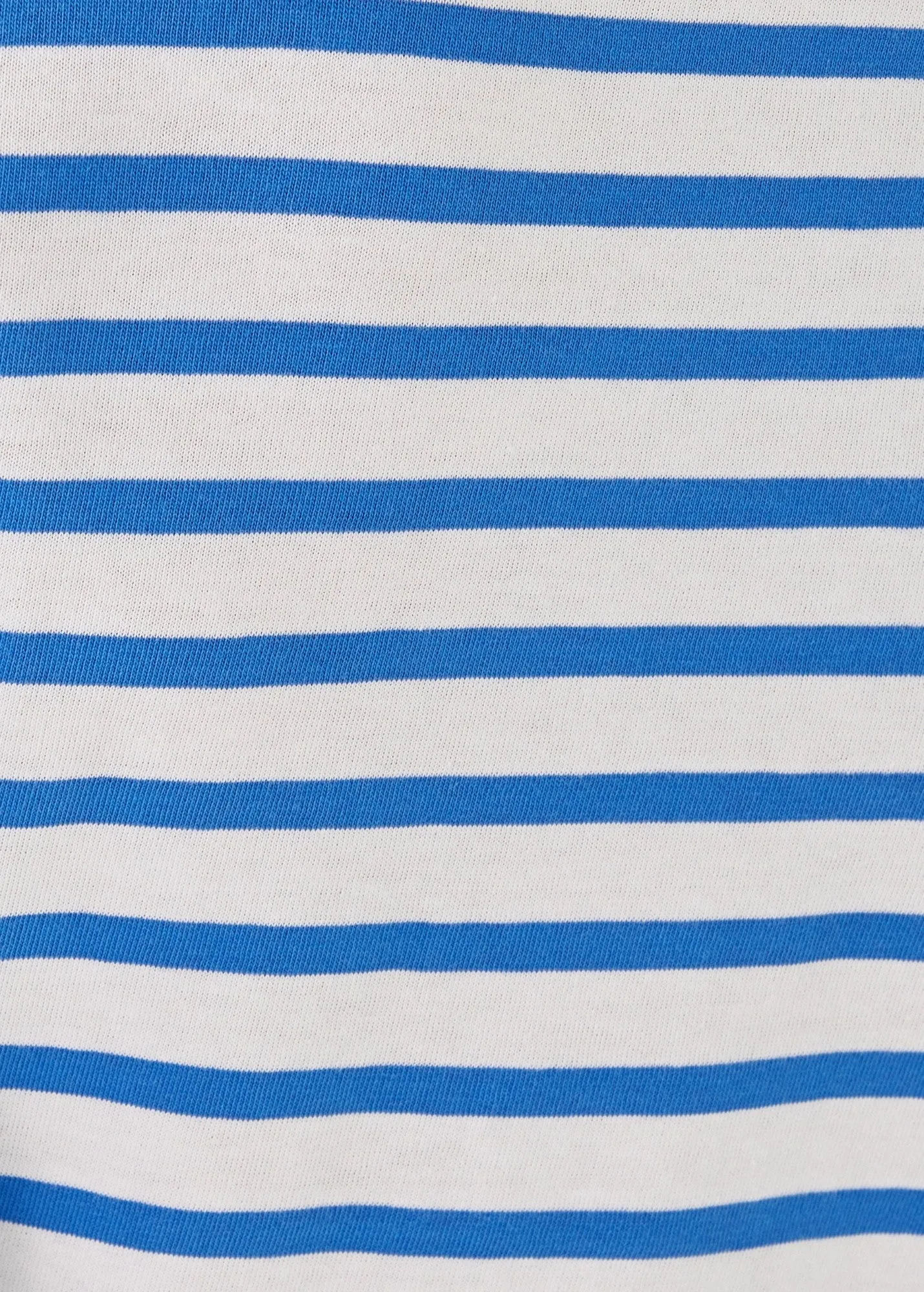 Lilly Pulitzer x MINQUIDAME - Breton Striped Shirt with Lilly Logo Embroidery | Soft Cotton | Women Fit (WHITE / MER BLUE)