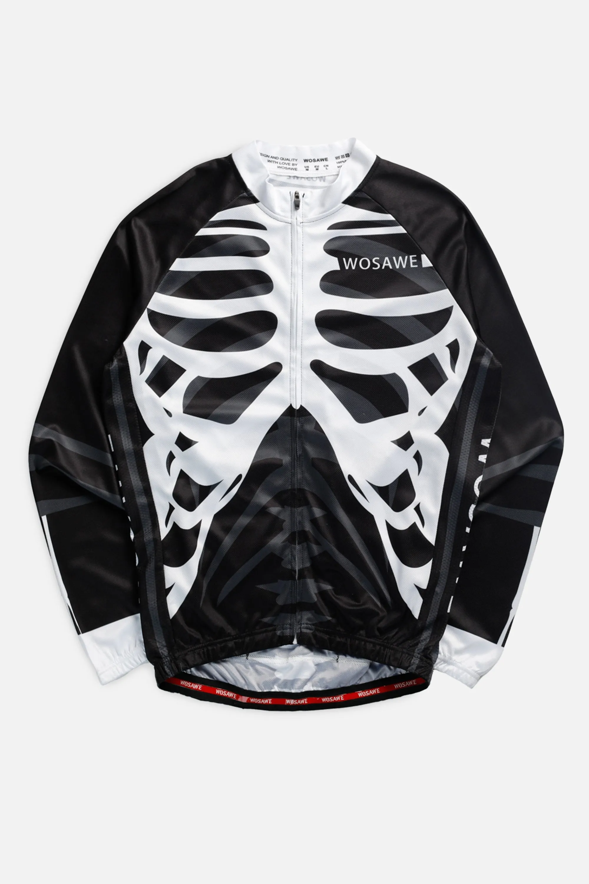 Long Sleeve Cycling Jersey - M