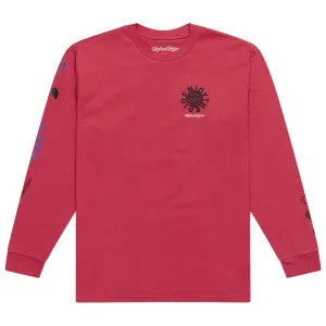 Long Sleeve Tee Enjoy Fuchsia