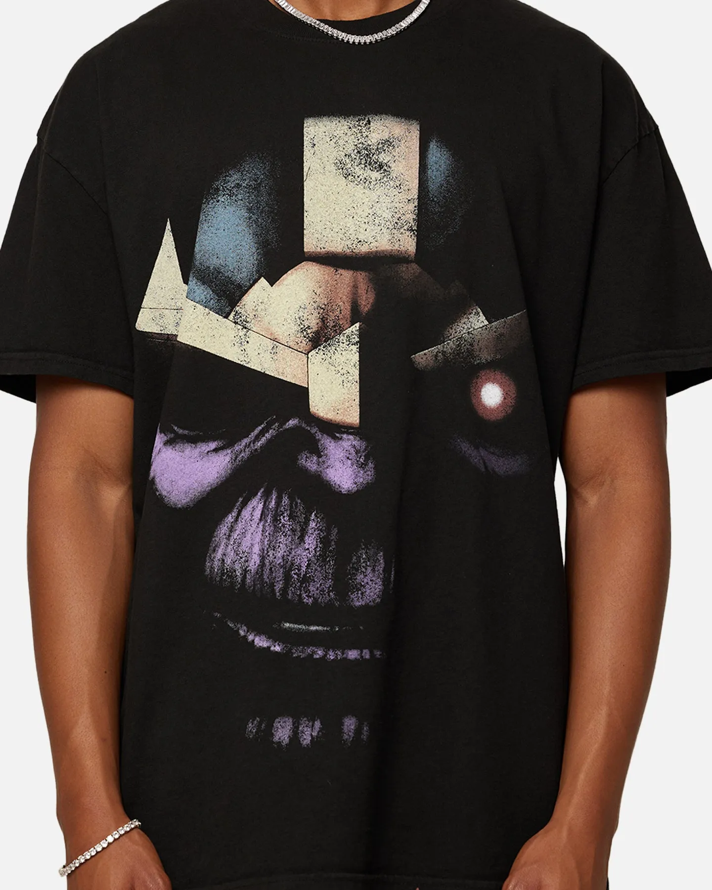 Marvel Thanos Heavyweight T-Shirt Black