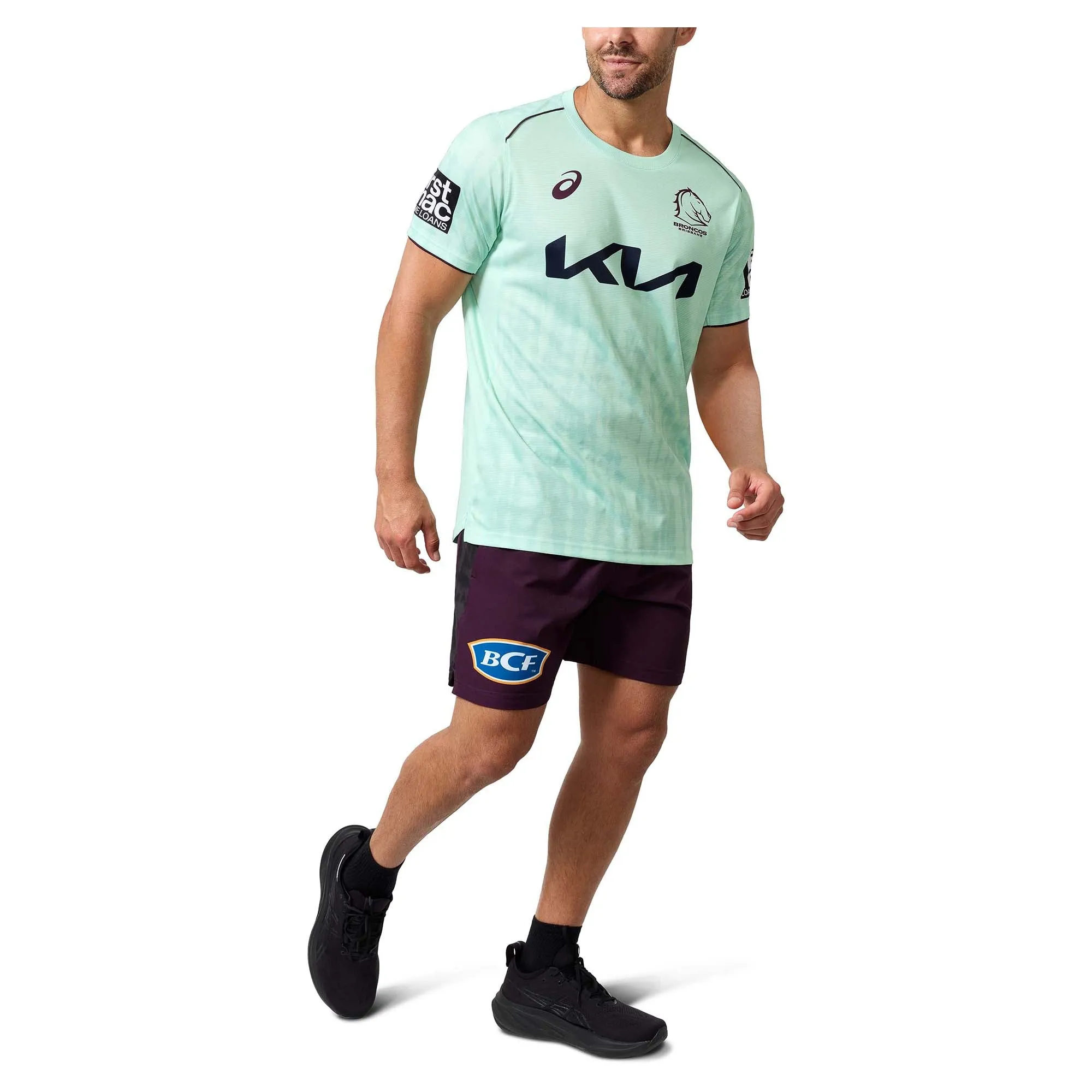 Men's NRL Brisbane Broncos 2025 Training Tee