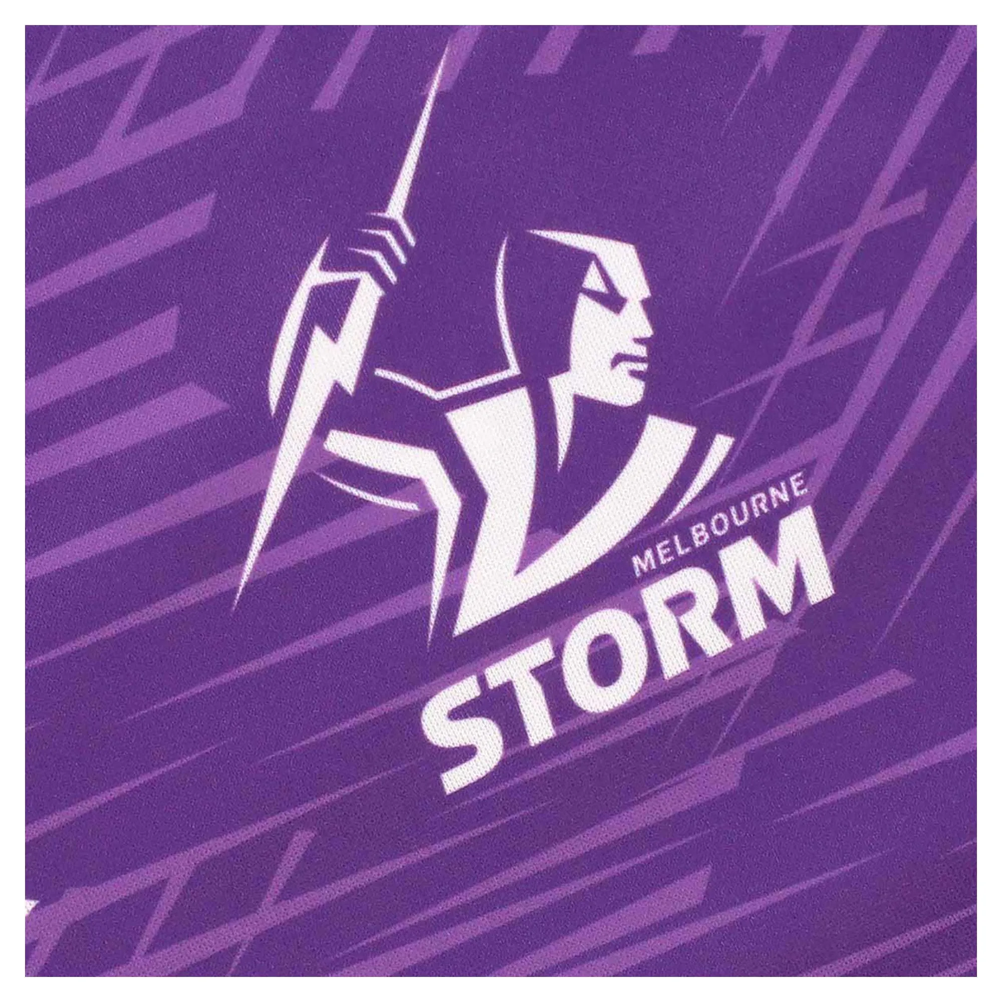 Men's NRL Melbourne Storm 2025 Purple Training Tee