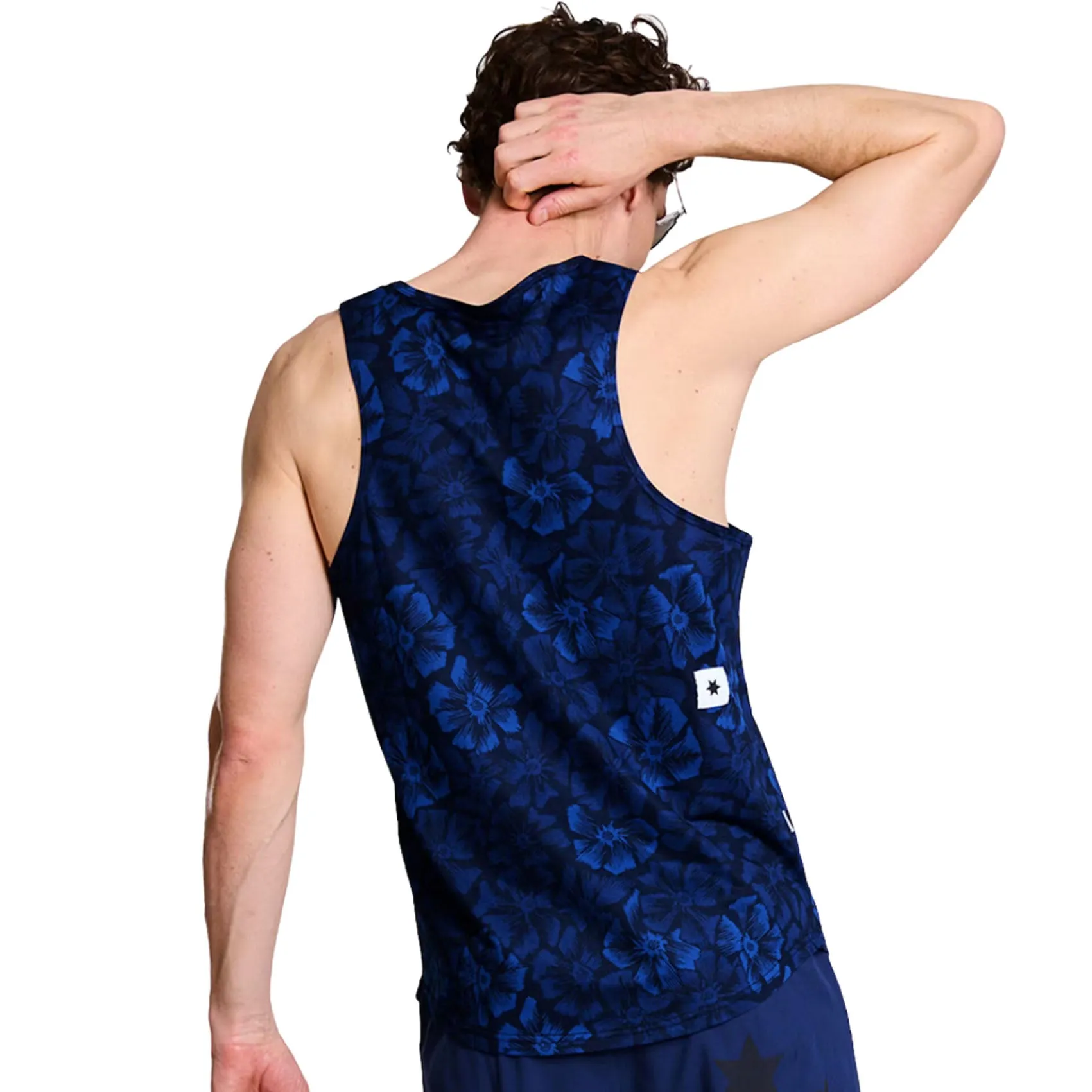 Mens Saysky Flower Combat Singlet