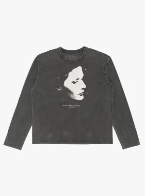 Merch Long Sleeve Tee Washed Graphite