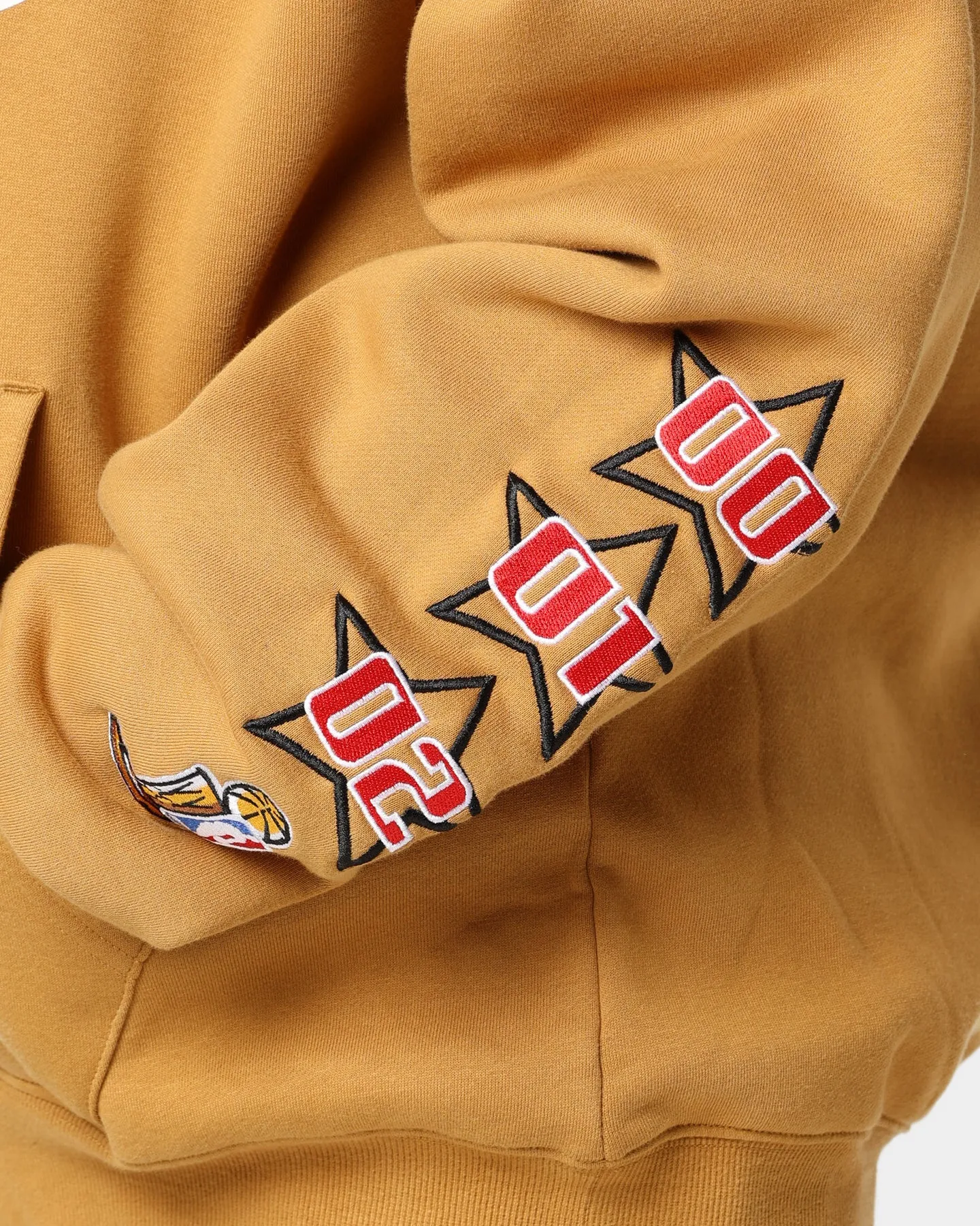 Mitchell & Ness Los Angeles Lakers 3-Peat Hoodie Bone Brown