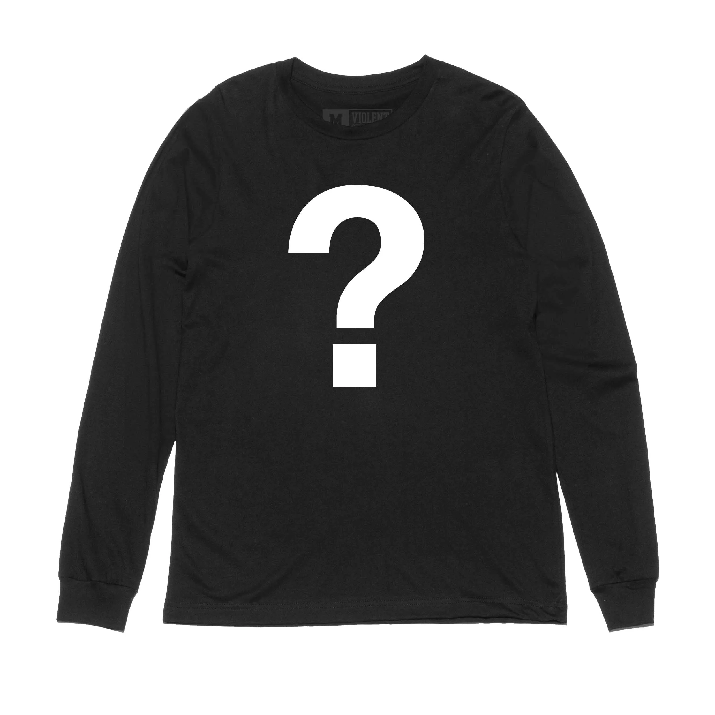 Mystery Mens Long Sleeve Tee
