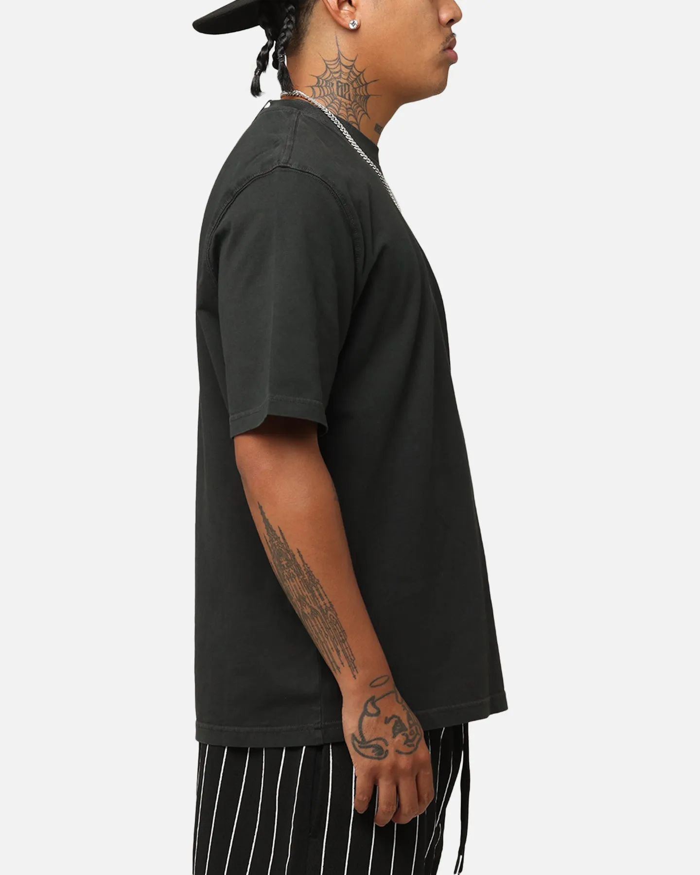 New Era Las Vegas Raiders Washed NBA T-Shirt Black