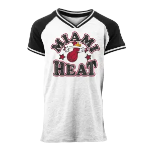 New ERA Miami HEAT Girls Star Raglan