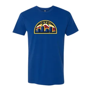 Nuggets Skyline Logo T-Shirt- Royal