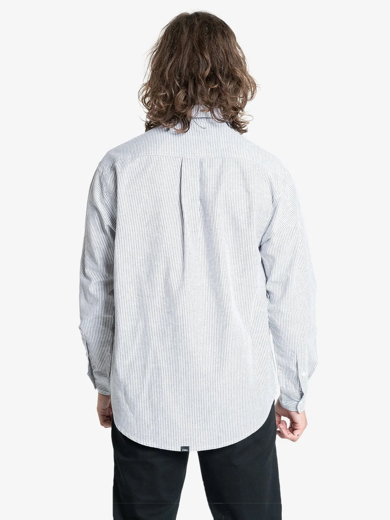 Occasions Long Sleeve Shirt - Chestnut Stripe