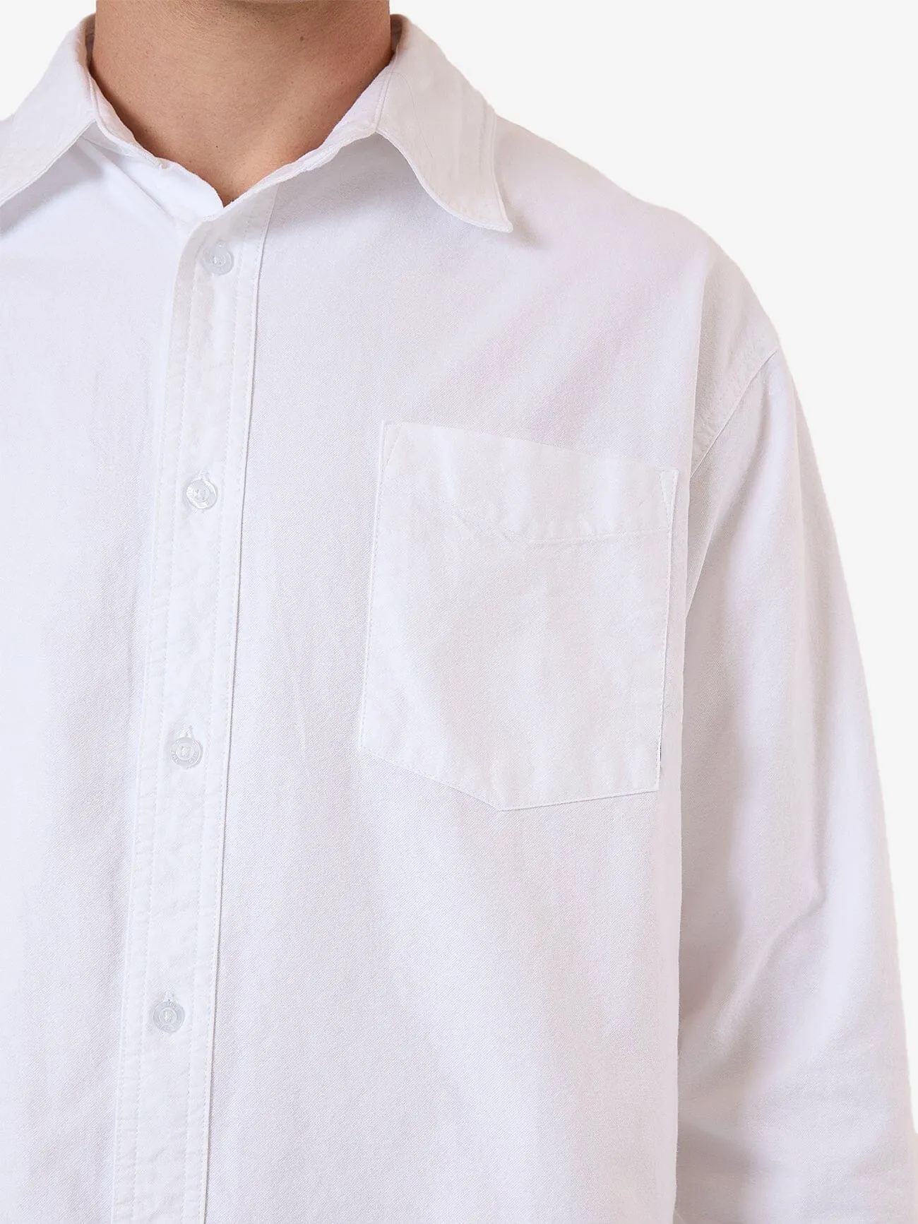 Occasions Oxford Long Sleeve Shirt - White