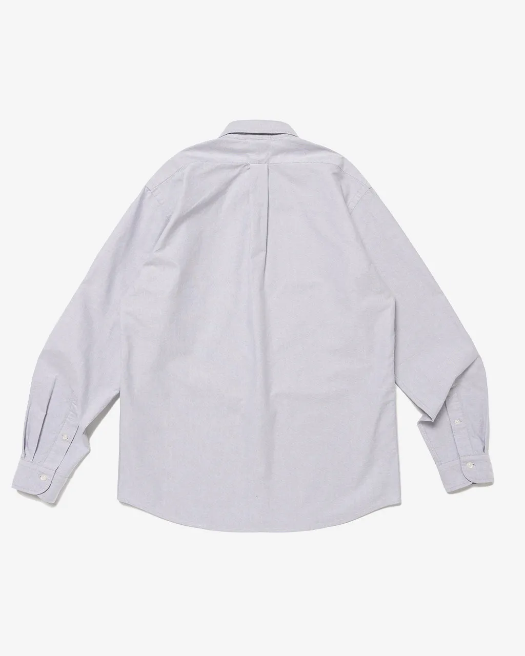 Oxford Button Down Shirt Gray