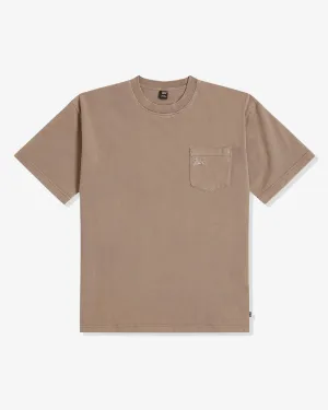 PATTA BASIC POCKET TEE - DRIFTWOOD