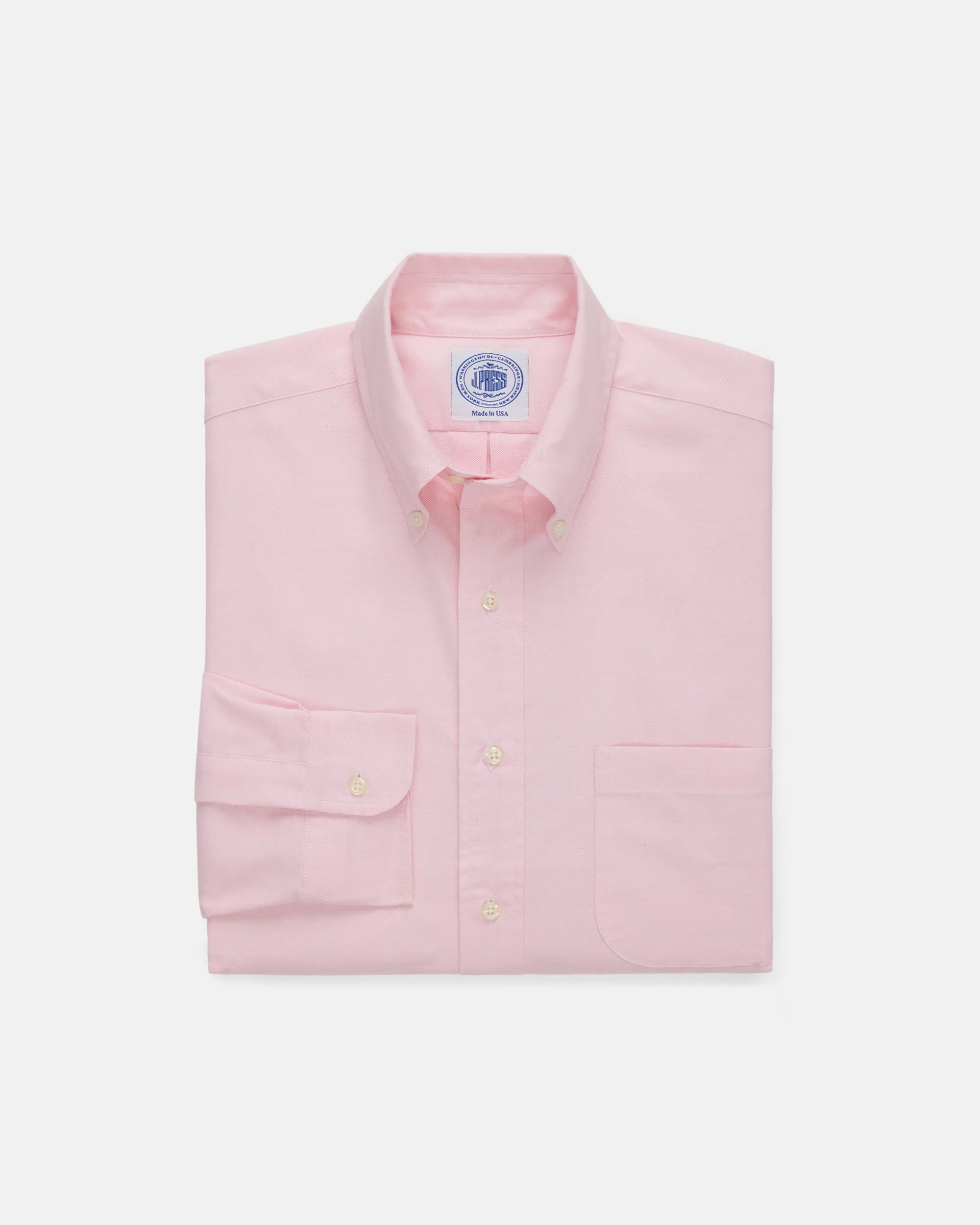 PINK OXFORD BUTTON DOWN SHIRT