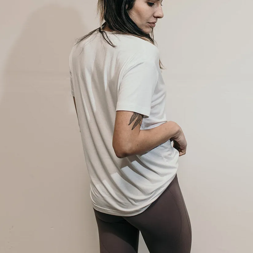 Plunge V Neck Tee