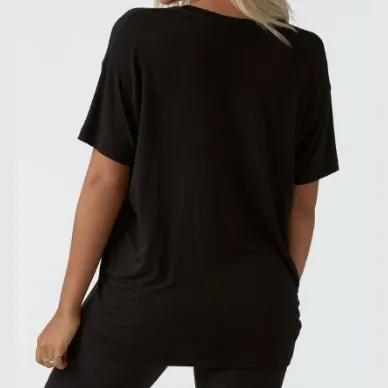 Plunge V Neck Tee