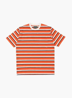 Pocket Tee Stripe BP Orange
