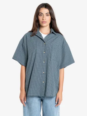 Precious Energy Plaid Shirt - Dark Jade