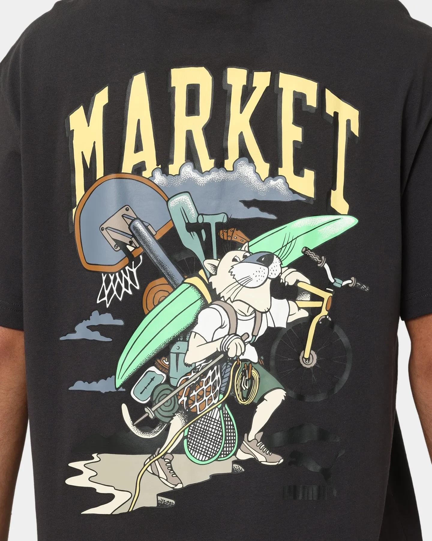 Puma X Market Graphic T-Shirt Puma Black