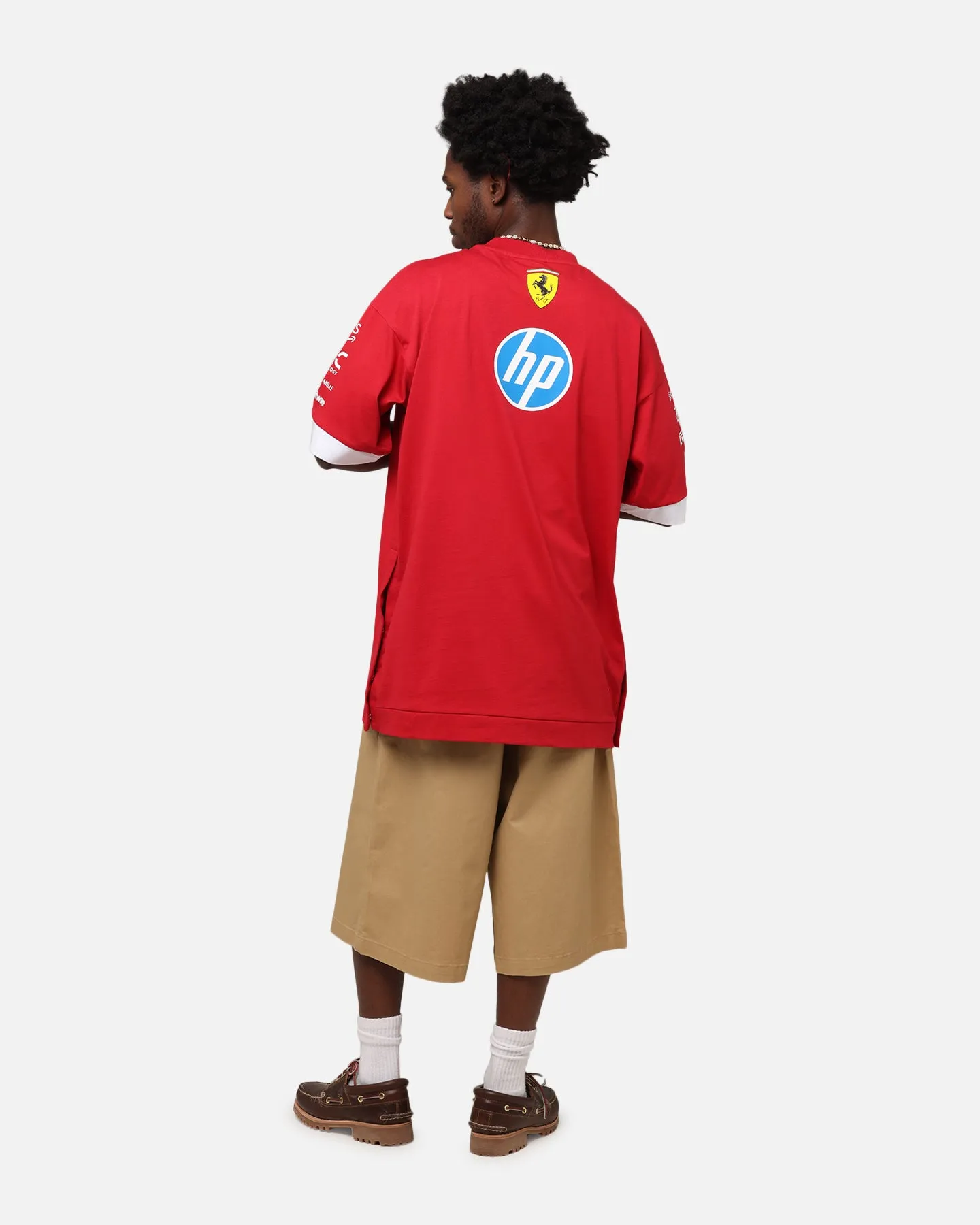 Puma X Scuderia Ferrari Drivers T-Shirt Cherry