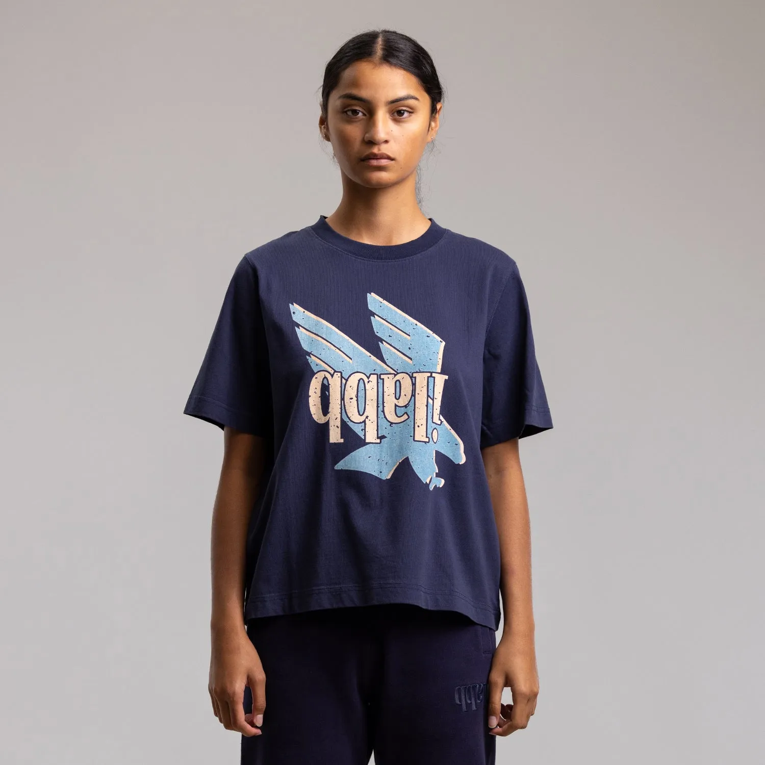 Racing Bird Heritage Block Tee Womens