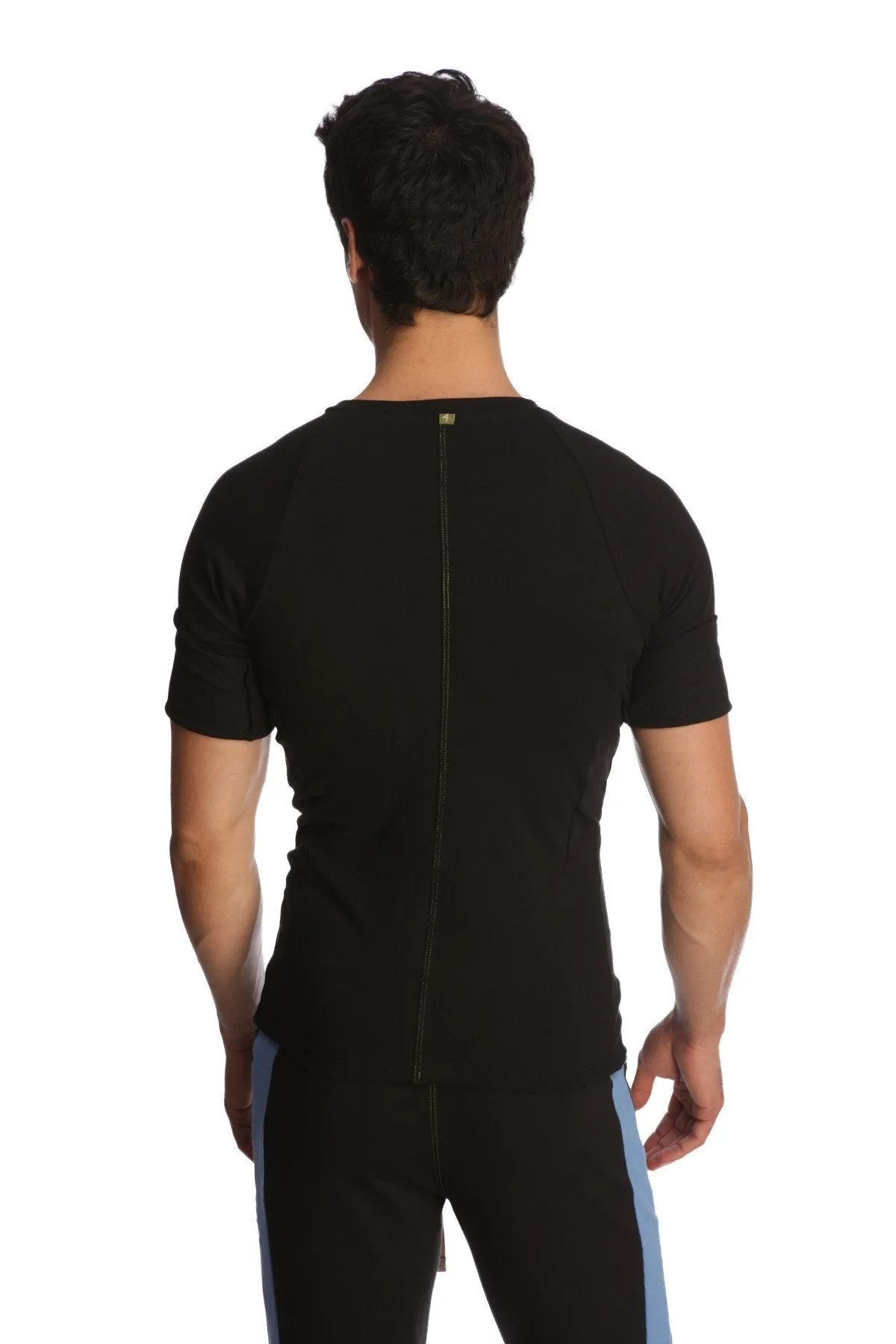 Raglan Virtual Crew Neck (Black)