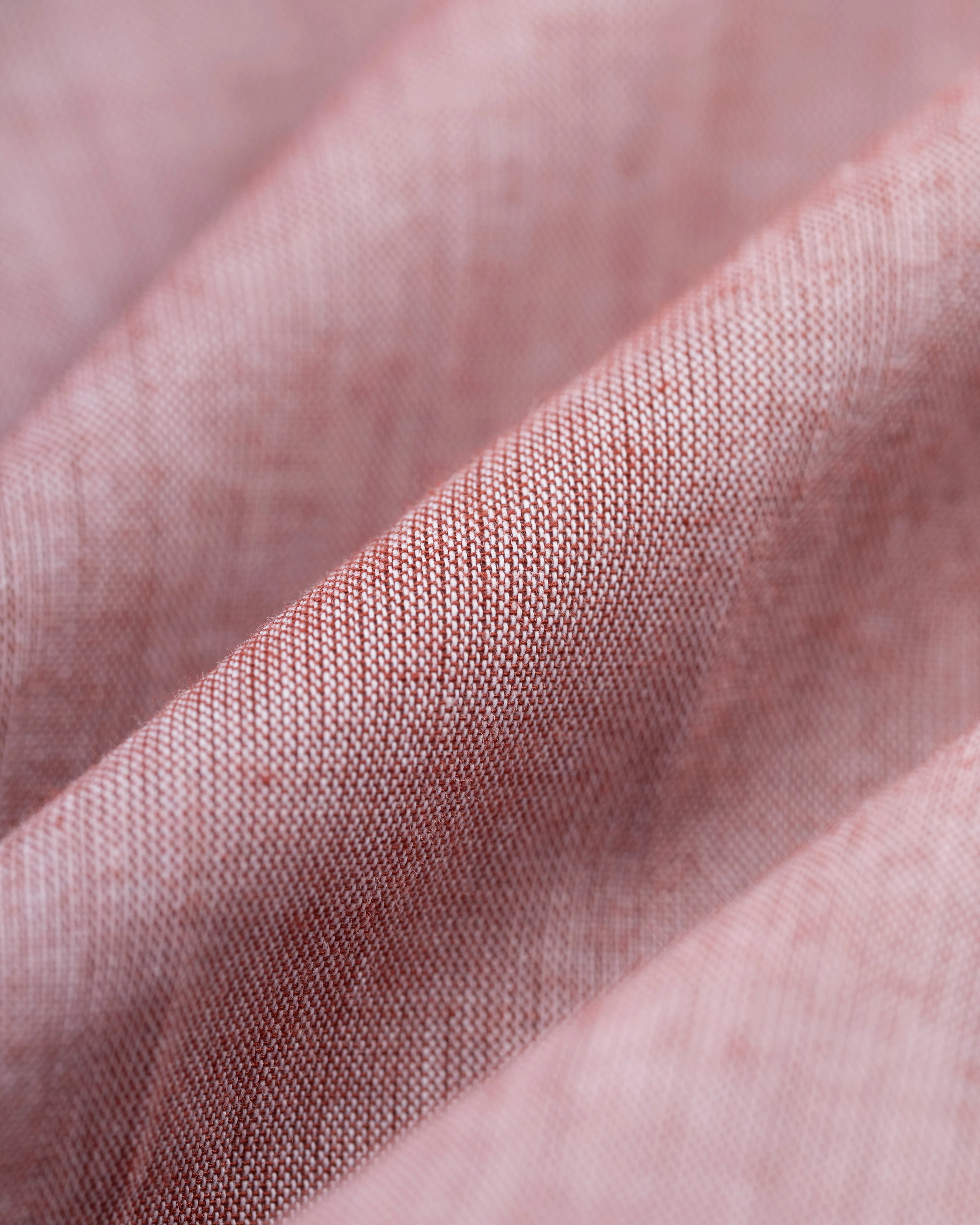 RED COTTON CHAMBRAY PANT