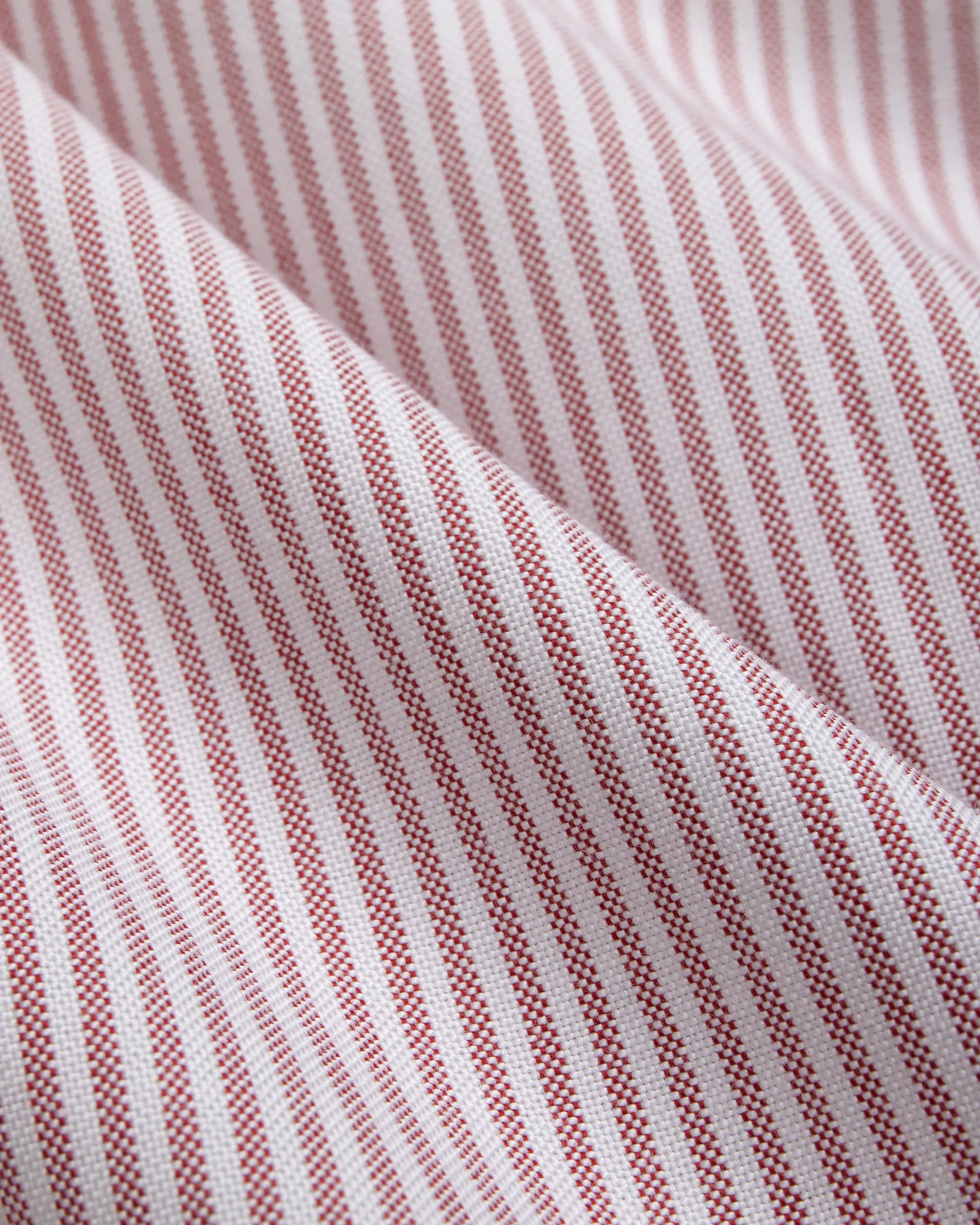 RED UNIVERSITY STRIPE OXFORD SHIRT