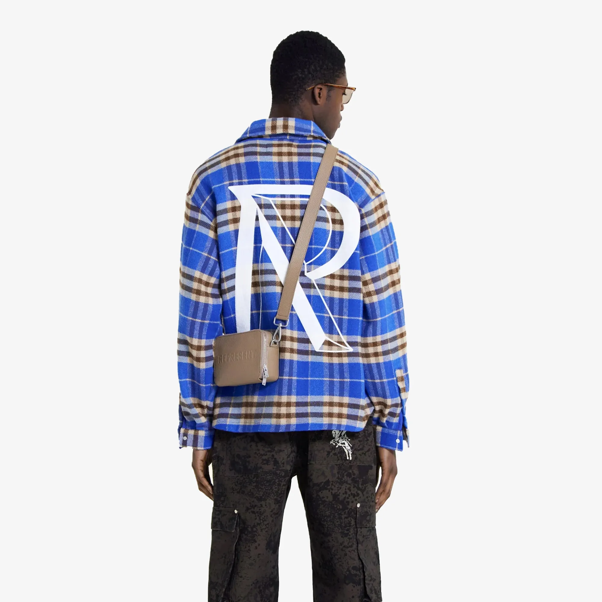 Represent | HEAVYWEIGHT INITIAL FLANNEL SHIRT  { MULTI