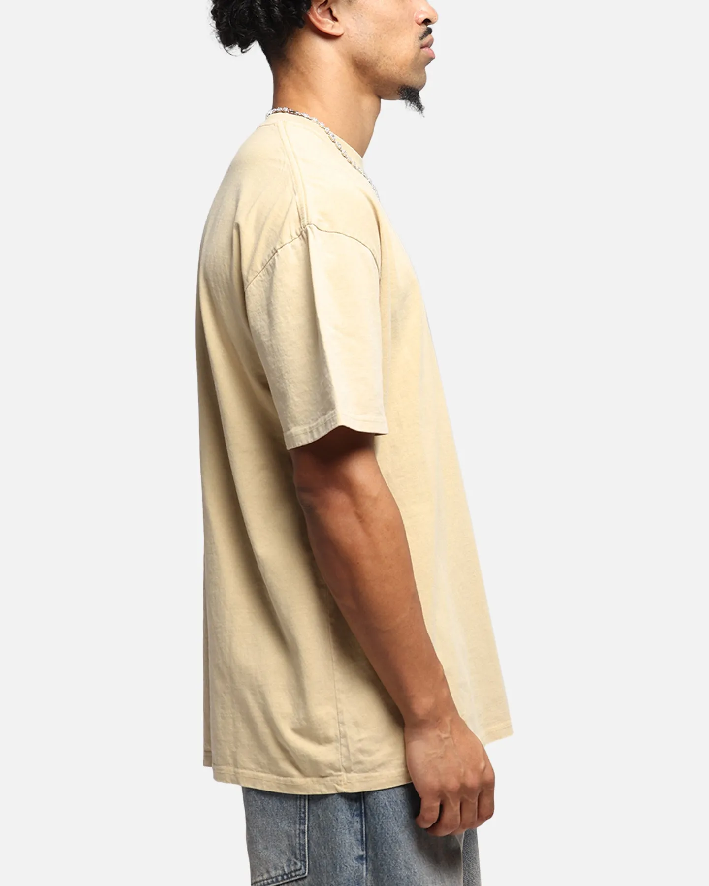 Saint Morta Black Doves Boxy T-Shirt Stone