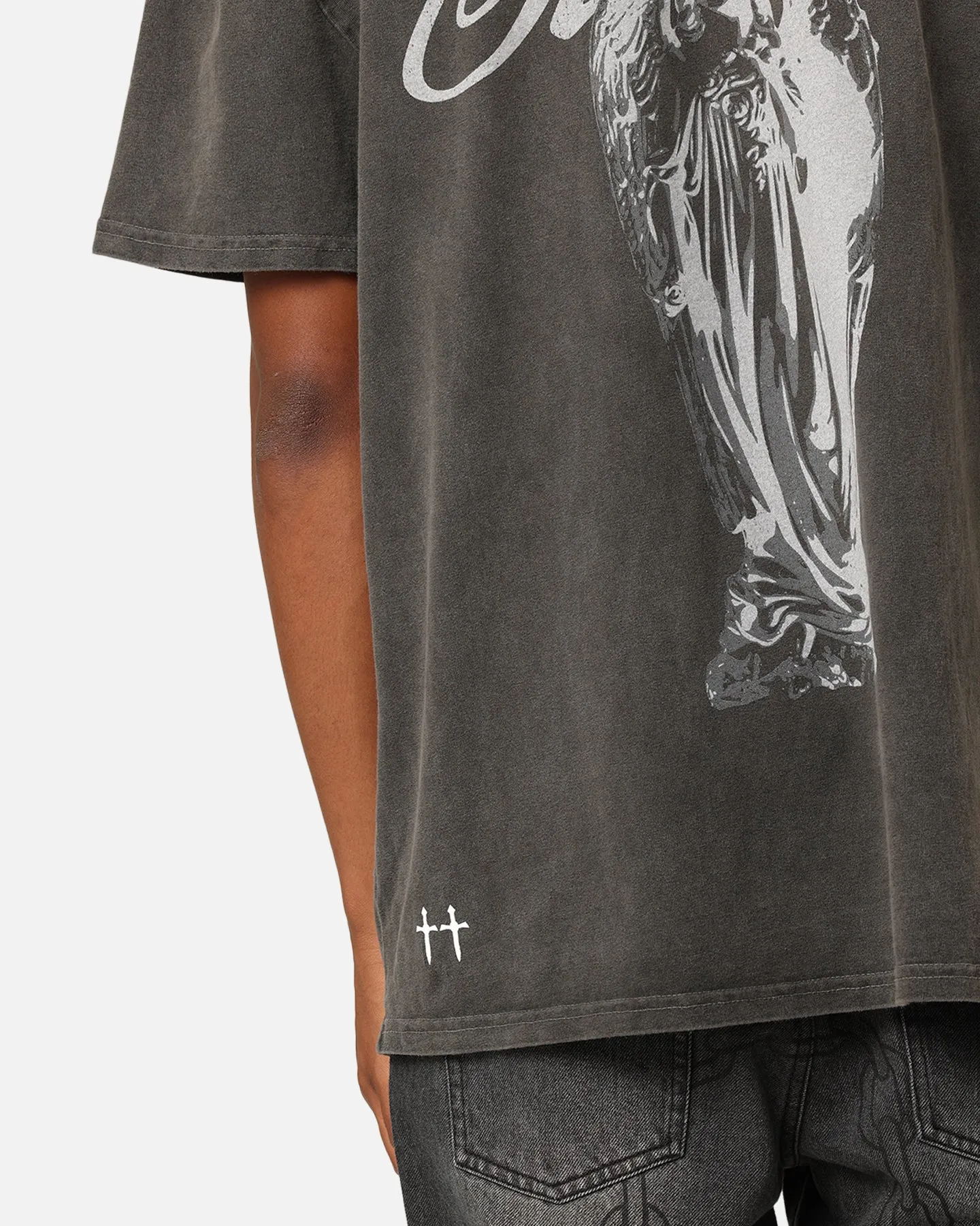 Saint Morta Guardian T-Shirt Black Wash