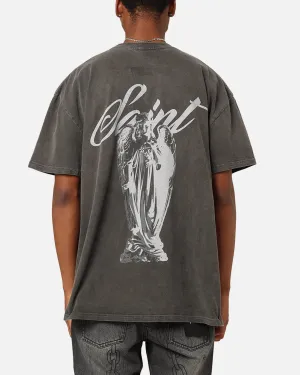 Saint Morta Guardian T-Shirt Black Wash