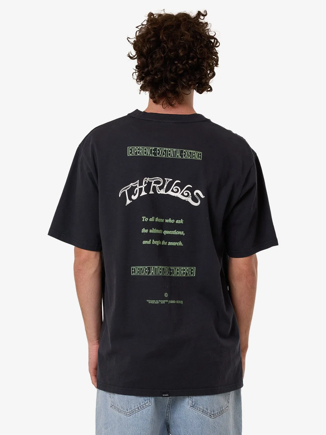 Searchers Oversize Fit Tee - Twilight Black