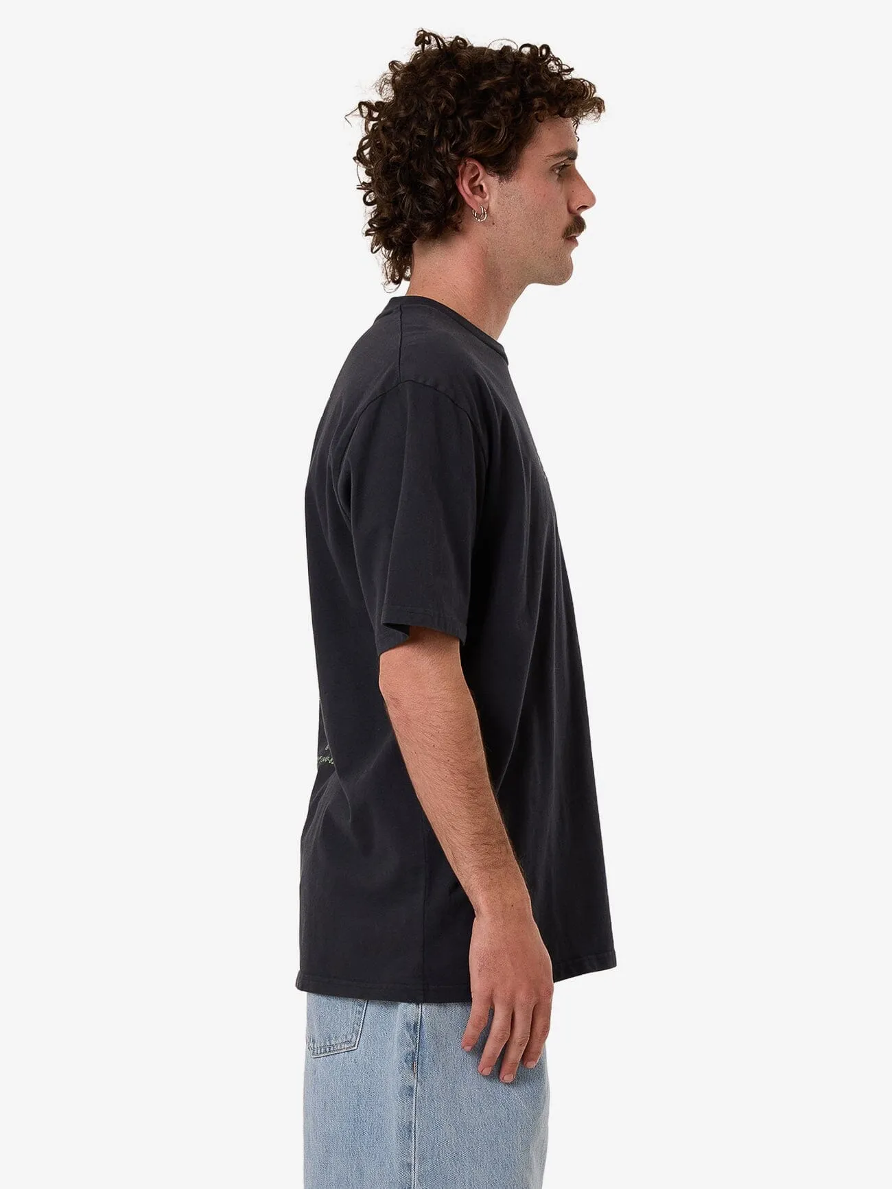 Searchers Oversize Fit Tee - Twilight Black