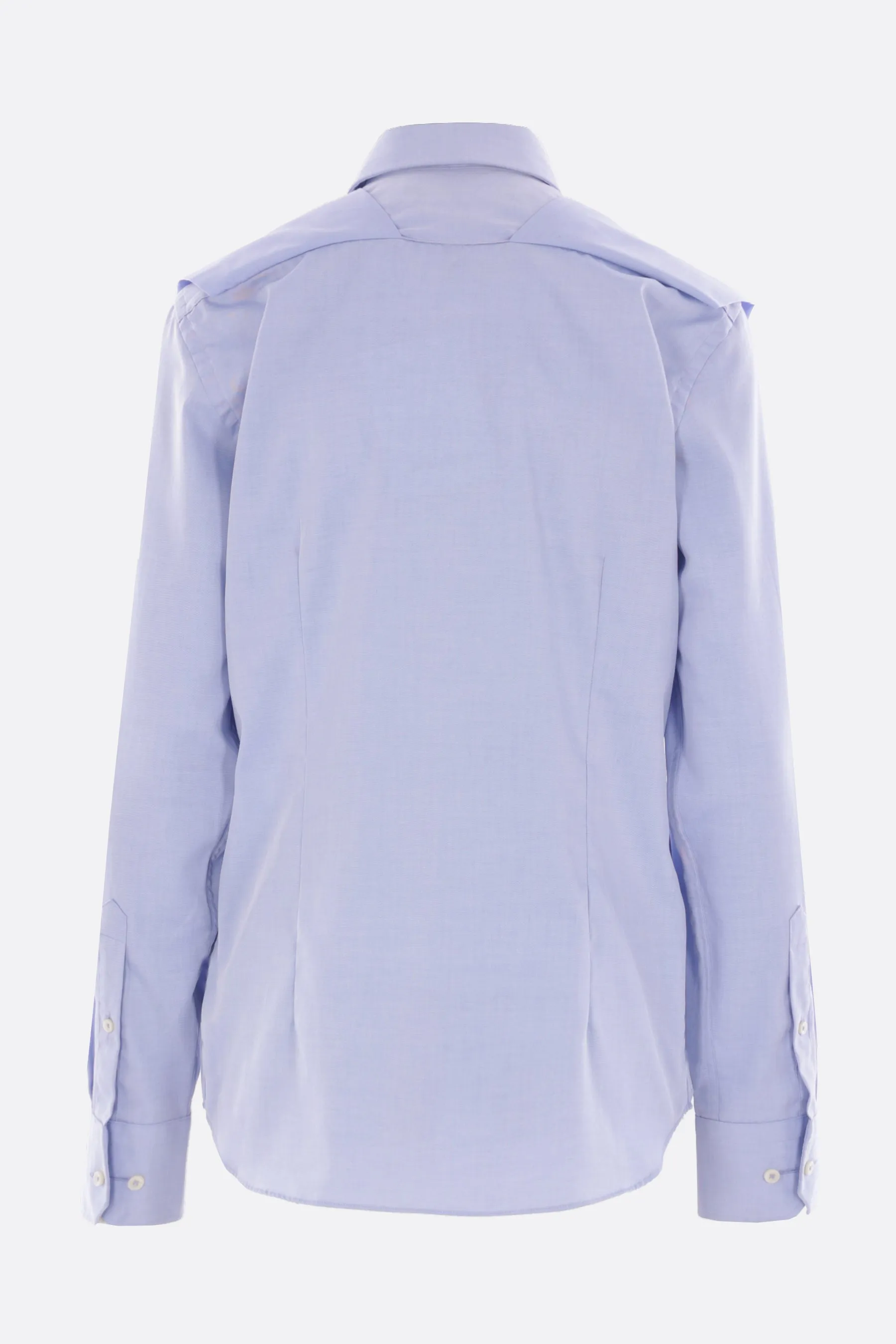 Sleeve shirt in Oxford cotton