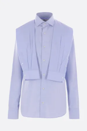 Sleeve shirt in Oxford cotton