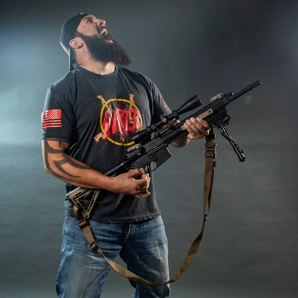 Sniper Tour T-Shirt - Charcoal