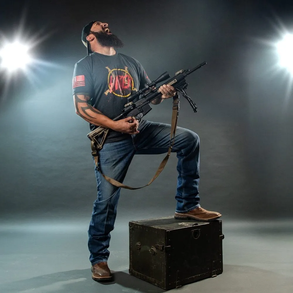 Sniper Tour T-Shirt - Charcoal