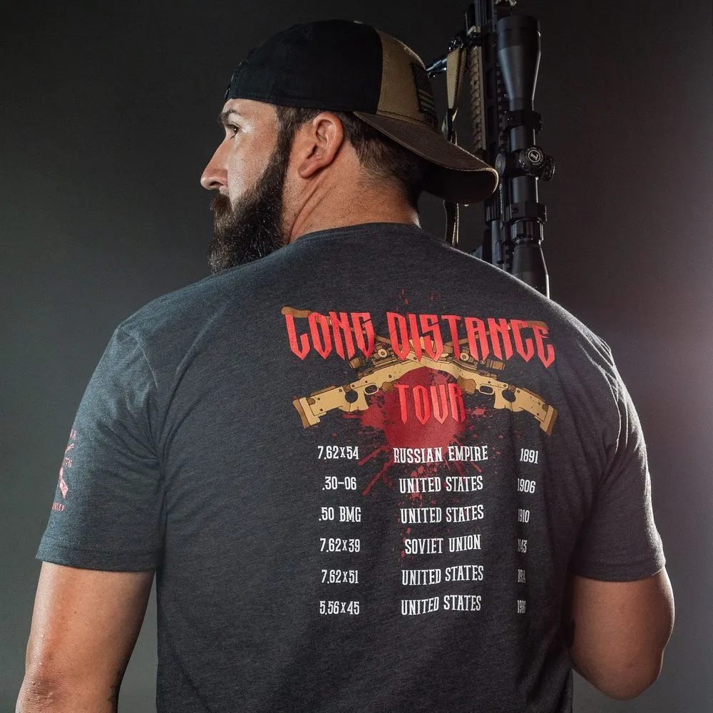 Sniper Tour T-Shirt - Charcoal