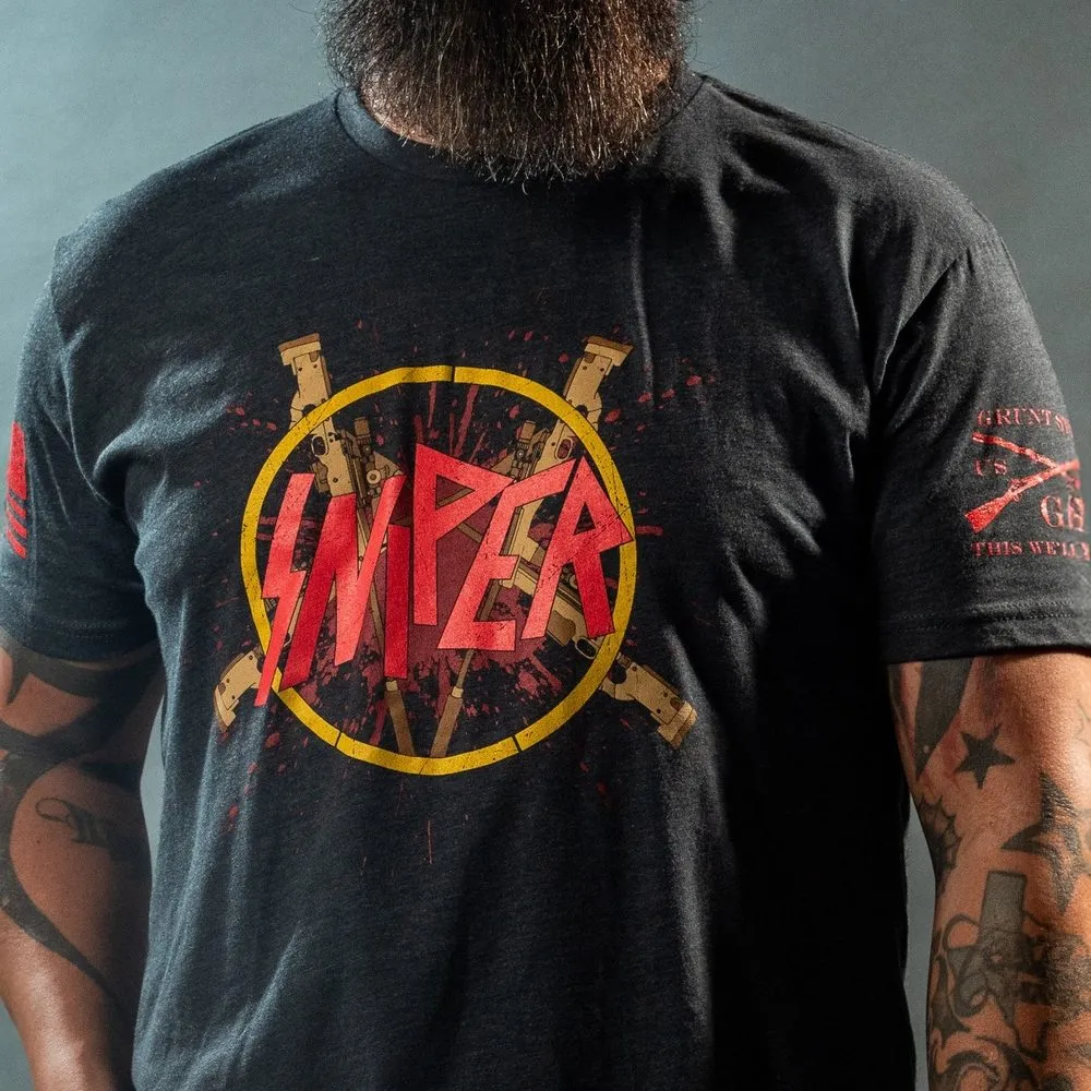 Sniper Tour T-Shirt - Charcoal